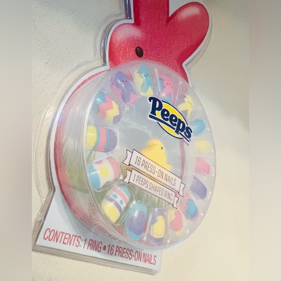Easter Basket Filler Set – Disney Stitch & Peeps Nails - Picture 3 of 4